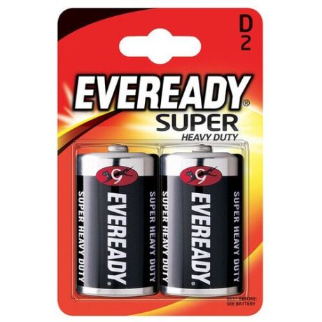 Батарейка D - Energizer Eveready Super R20 Ni-MH (2 штуки) E301155800 / 11645