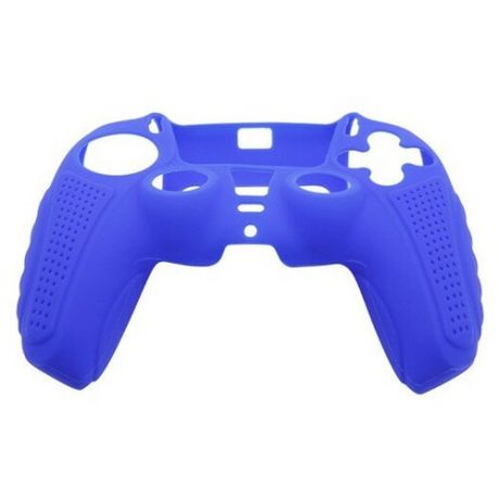 Чехол Red Line для PS5 Silicone Blue Perforated HS-PS5306D / УТ000025555