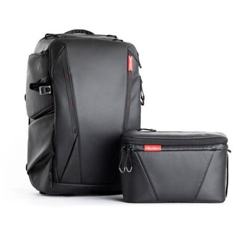 Pgytech OneMo Backpack 25L + Shoulder Bag Twilight Black P-CB-020