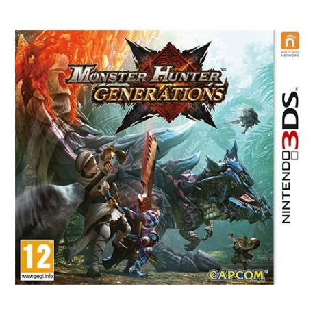 Игра для Nintendo 3DS Monster Hunter Generations, английский язык