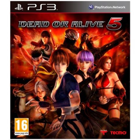 Игра для PlayStation 3 Dead or Alive 5, английский язык