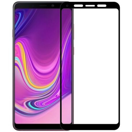 Защитное противоударное стекло для Samsung Galaxy A6 Plus / A7 (2018) / A8 Plus / Стекло на Самсунг Галакси А6 плюс / А7 (2018) / А8 плюс закаленное / полноэкранное