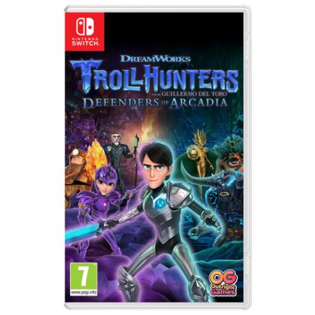 Игра для Nintendo Switch DreamWorks Trollhunters: Defenders of Arcadia, русские субтитры