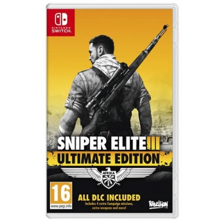 Игра для Nintendo Switch Sniper Elite 3 Ultimate Edition, полностью на русском языке