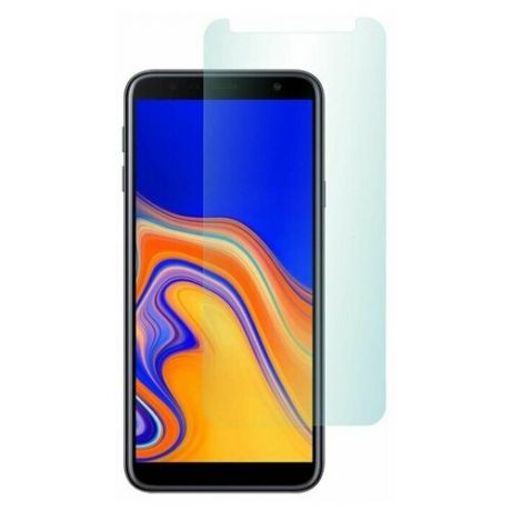 Защитное стекло (без рамки) Full Glue для Samsung Galaxy J4 Plus (2018), прозрачное