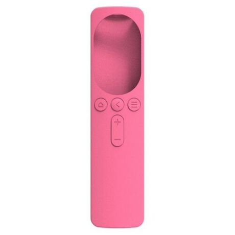 Силиконовый чехол для пульта Xiaomi Bluetooth Touch Voice Remote Control 4A / 4C (белый)