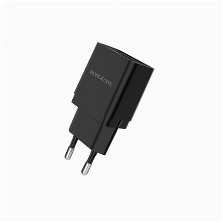 Сетевое зарядное устройство Borofone BA19A Nimble USB (черное)