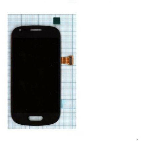 Модуль (матрица + тачскрин) для Samsung Galaxy S3 III mini GT-I8190 синий