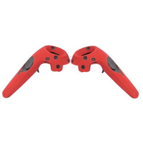 Силиконовые чехлы для контроллеров HTC Vive /Vive Pro красные (2 шт)