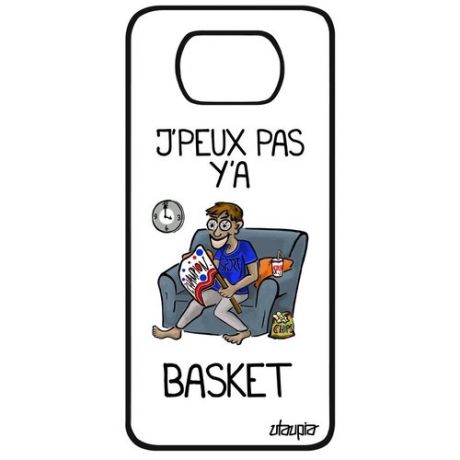 Дизайнерский чехол для мобильного // Xiaomi Poco X3 // "Не могу - смотрю баскетбол!" Крутой Спорт, Utaupia, зеленый
