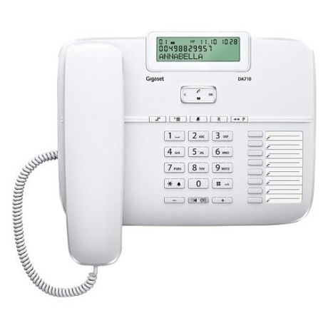 Телефон Siemens Gigaset DA710 белый