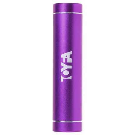 Портативное зарядное устройство A-toys 2400 mAh microUSB / фиолетовый