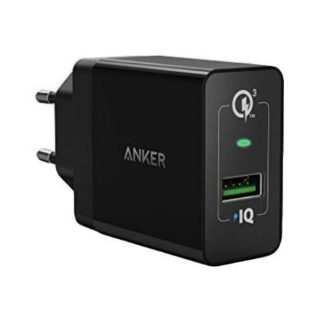 Сетевое зарядное устройство Anker PowerPort+1 18W with Quick Charge 3.0 White