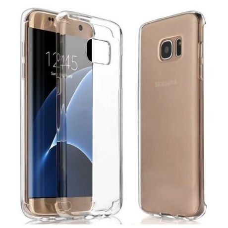 Чехол для смартфона Samsung Galaxy A50 Silicone iBox Crystal (прозрачный), Redline