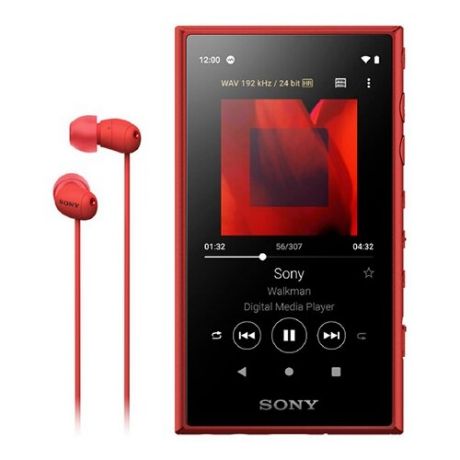 Плеер SONY Плеер Sony NW-A105/R Цвет Красный