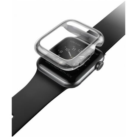 Чехол Uniq Garde для Apple Watch 40 мм серый (Smoke grey)