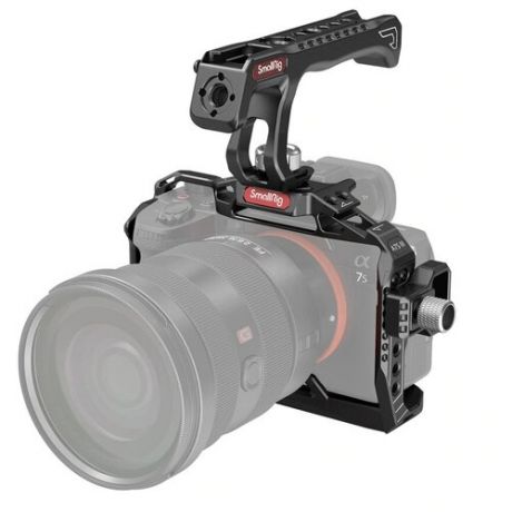 Комплект SmallRig 3181 для Sony A7S III: клетка, верхняя ручка и фиксатор кабеля