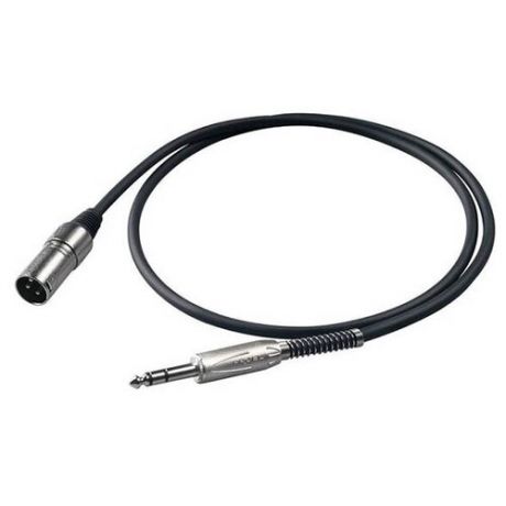 Шнур Proel 6.3mm Jack - XLR 0.5m BULK230LU05