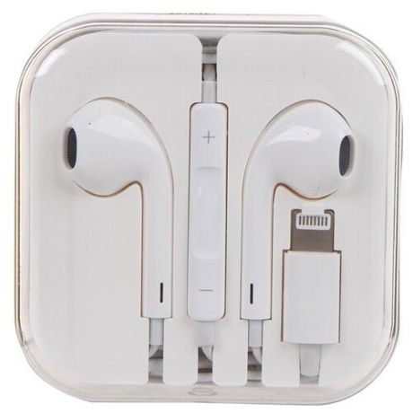 Наушники Wiwu Lightning Earbuds 302 White 6973218933054