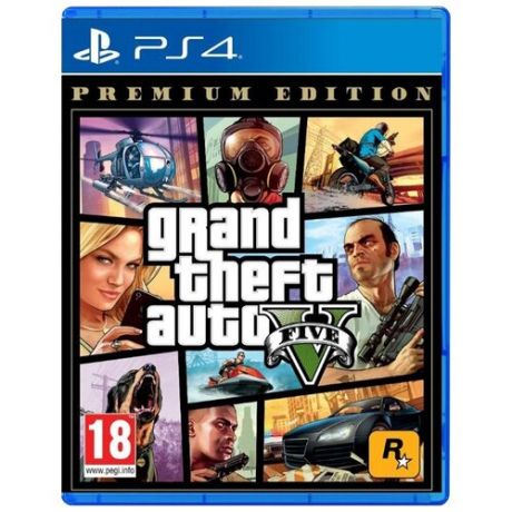 Grand Theft Auto V (GTA 5). Premium Online Edition (PS4)