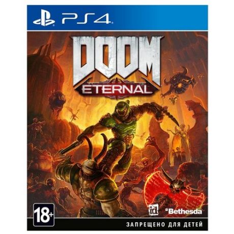 Игра для PlayStation 4 Doom Eternal, полностью на русском языке