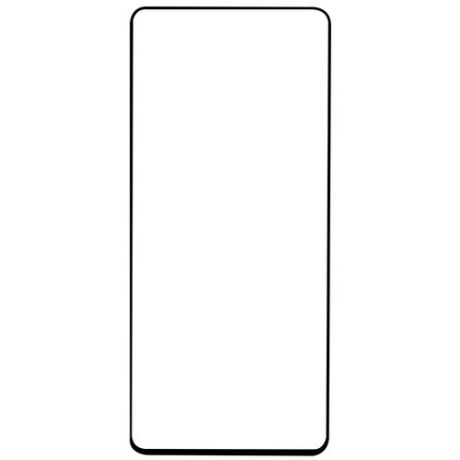 Защитное стекло 2D для Samsung Galaxy A71 , черное
