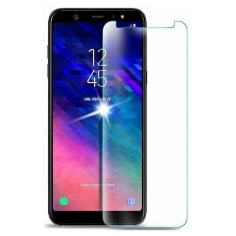 Защитное стекло (без рамки) Full Glue для Samsung Galaxy A6 Plus (2018), прозрачное