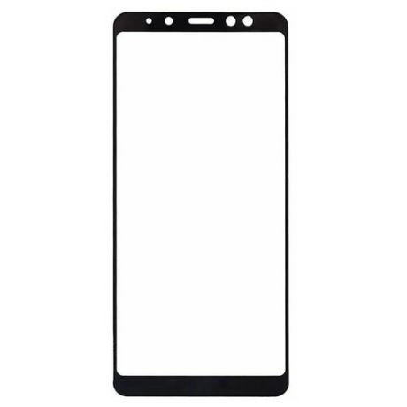 Защитное стекло 2D для Samsung Galaxy A8 Plus , черное