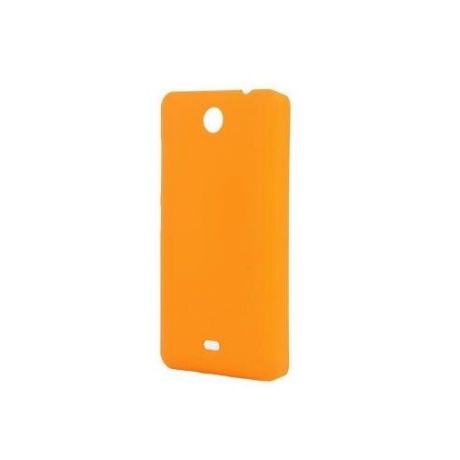 PULSAR Чехол-накладка Pulsar CLIPCASE PC Soft-Touch для Microsoft Lumia 430 (оранжевая)
