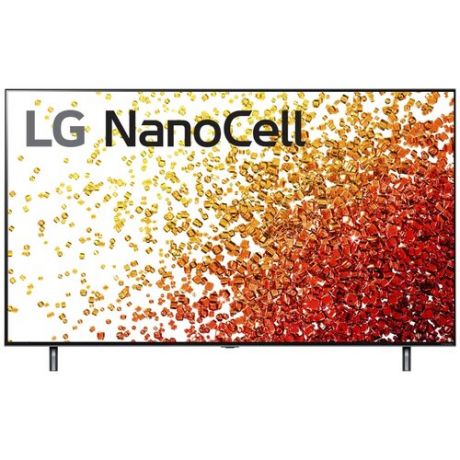 55" Телевизор LG 55NANO896PC NanoCell, HDR (2021), серебристый металл