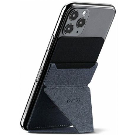 MOFT X Phone Stand Подставка-кошелёк для телефона цвет Space gray