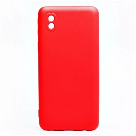 Чехол-накладка Activ Full Original Design для Samsung Galaxy A01 Core (A013F) (красная)