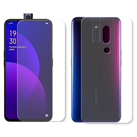 Гидрогелевая пленка LuxCase для Oppo F11 Pro 0.14mm Front and Back Transparent 86723