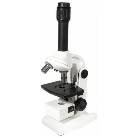 Микроскоп Юннат 2П-1, белый, с подсветкой