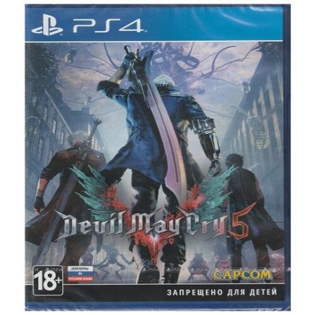 Игра для PlayStation 4 DmC Devil May Cry 5 Русские субтитры
