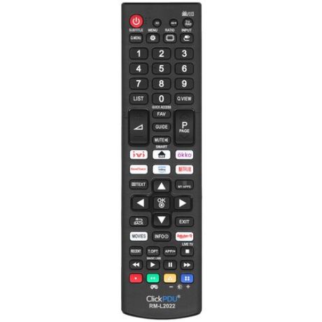Универсальный пульт ClickPDU RM-L2022 для телевизоров LG