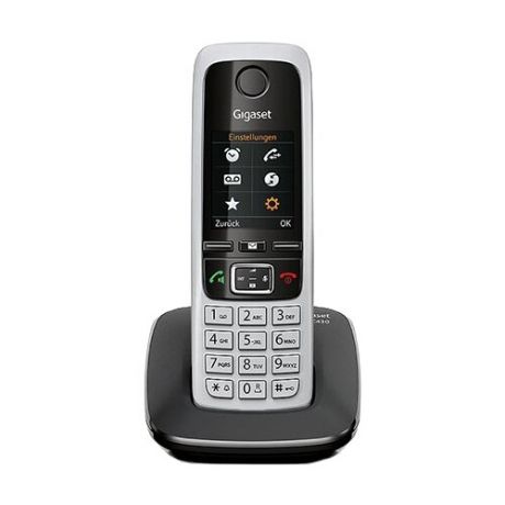 Gigaset C430 Black Телефон беспроводной черный серебристый