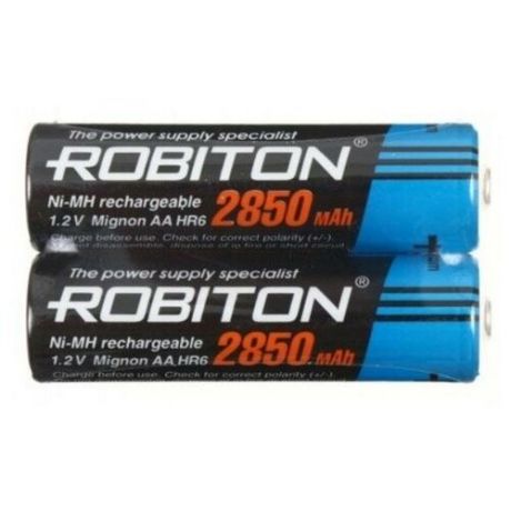 Аккумулятор AA - Robiton 2850 mAh 2850MHAA SR2 13205 (2 штуки)