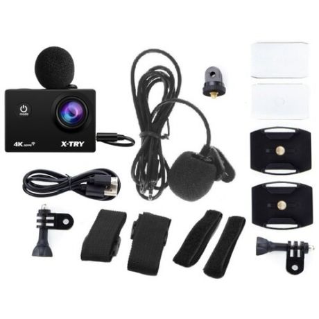 Экшн-камера X-TRY XTC184 EMR Acces Kit 4K WiFi