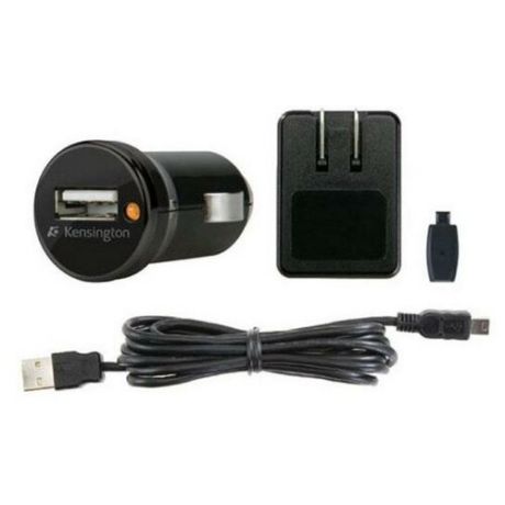 Зарядное устройство авто/розетка мини/микро-USB K38057EU, Kensington