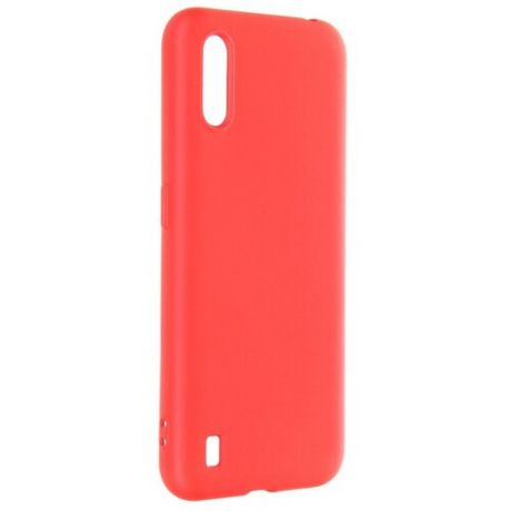 Чехол Krutoff для Samsung Galaxy A01 / M01 A015 / M015 Silicone Red 11776