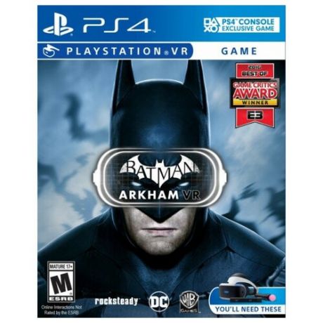 Batman: Arkham VR (только для VR) (PS4)