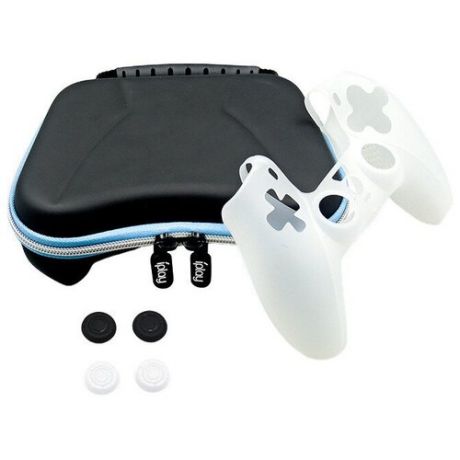 Набор аксессуаров для PS5 (сумка для геймпада, силиконовый чехол, триггеры)