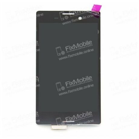Дисплей с тачскрином для Sony Xperia M4 Aqua Dual (E2333) (черный)