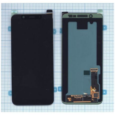 Модуль (матрица + тачскрин) для Samsung Galaxy A6 (2018) SM-A600F черный