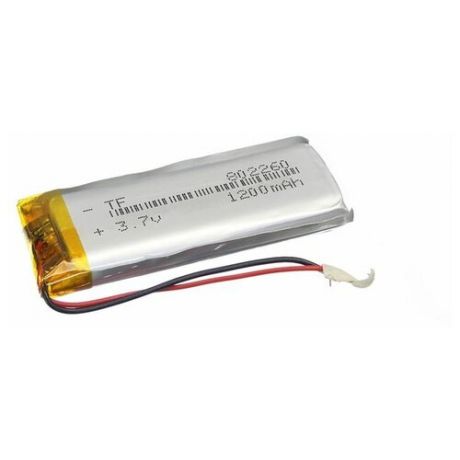 Аккумулятор 3.7V 1.2Ah Li-Po 802260