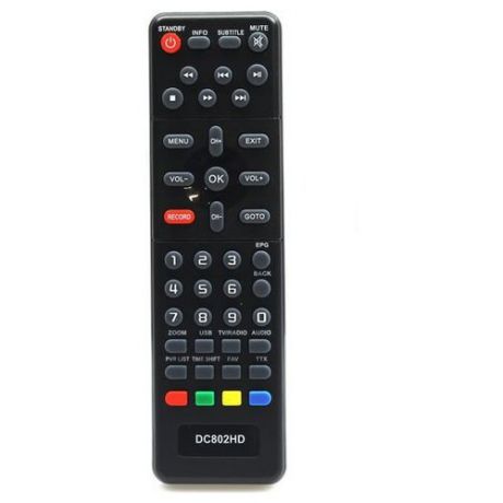Пульт к D-Color DC802HD DVB-T2 (для цифровой приставки)