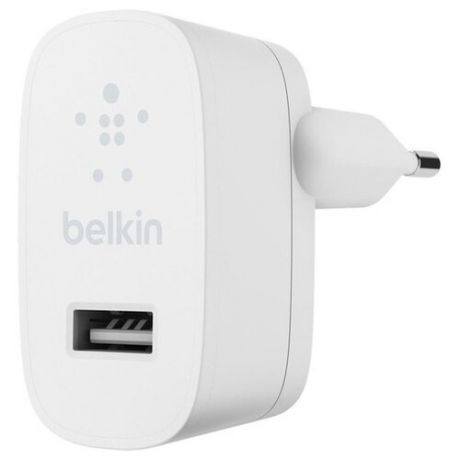 Сетевое зарядное устройство BELKIN 1 USB 12 Вт / 2,4 А (WCA002vfWH)