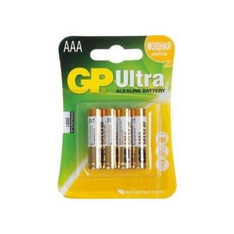 Батарейка GP Ultra 24AU-CR4 AAA 4шт