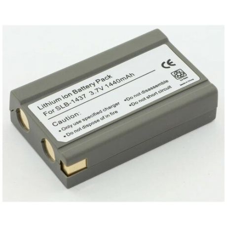 Аккумуляторная батарея SLB-1437 для фотоаппарата Samsung Digimax V3, V4, V5, V6, V40, V50, V70, V4000